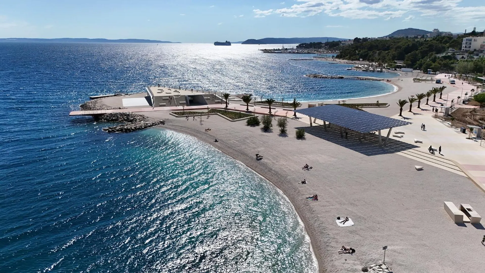 Studio Trstenik With Private Parking Space Split 0*,  Kroatien